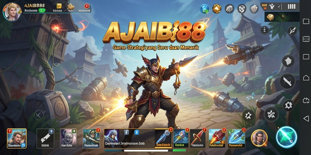 Tampilan gameplay AJAIB88 yang menarik dan penuh aksi.