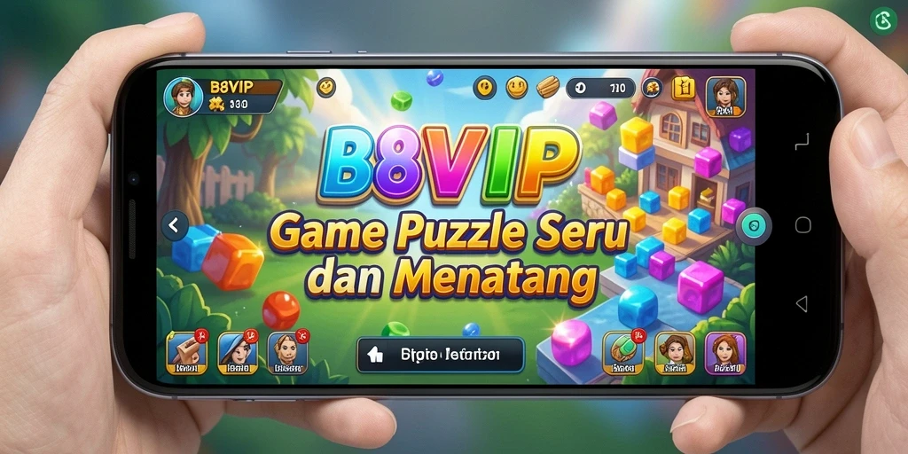 Tampilan gameplay B8VIP dengan berbagai teka-teki seru.