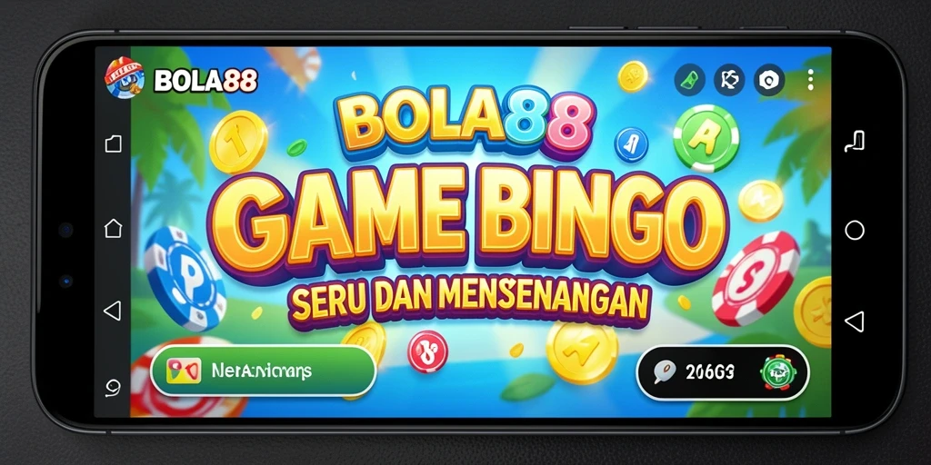 Tampilan gameplay Bingo yang mendebarkan di BOLA88.