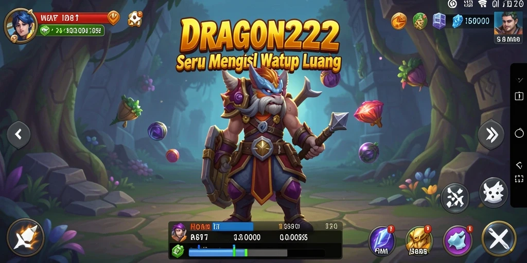 Screenshot gameplay DRAGON222 menunjukkan pengelolaan naga yang mengasyikkan.