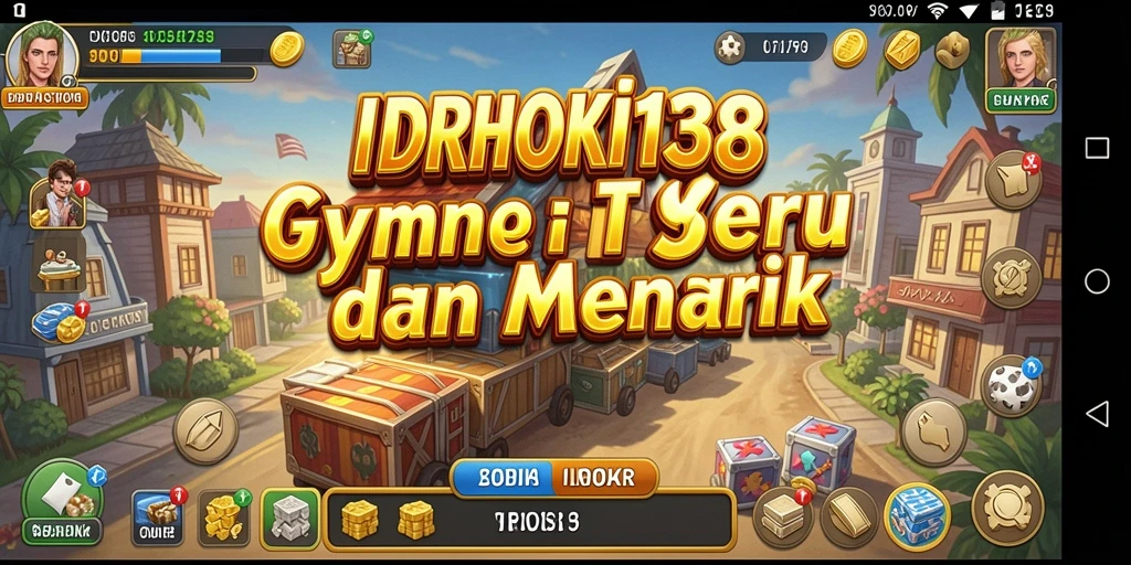 Tampilan gameplay seru di IDRHOKI138 dengan manajemen bisnis yang mendetail.