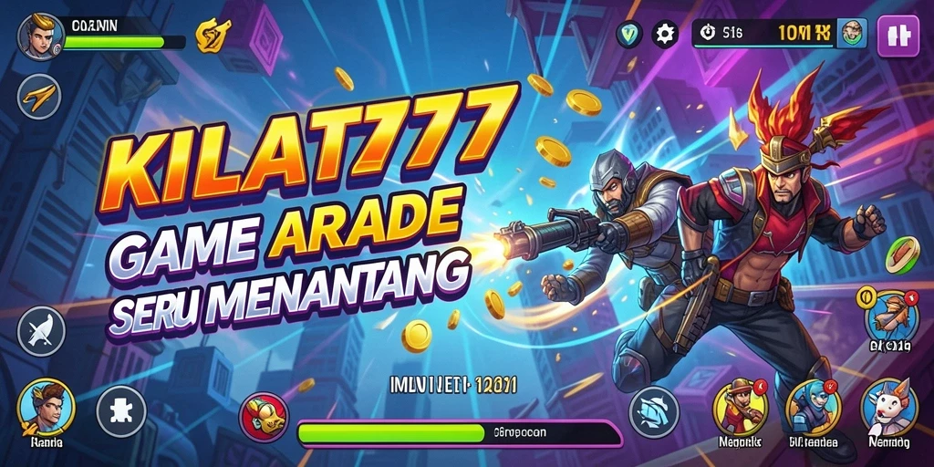 Screenshot KILAT77 menampilkan aksi gameplay Arcade yang mendebarkan.