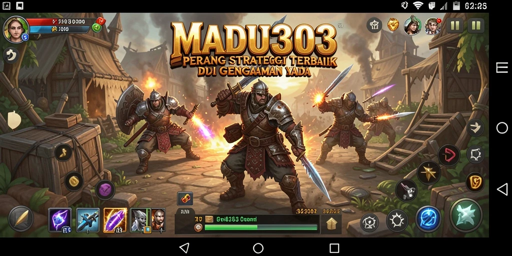 Gameplay seru MADU303 dengan elemen strategi yang menarik.
