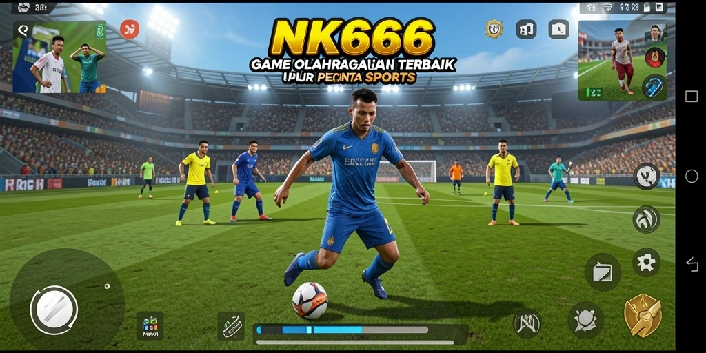 Tampilan gameplay seru dari NK666 dengan berbagai olahraga.