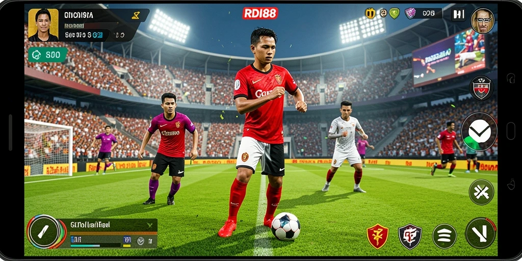 Gameplay seru di RDI88 dengan aksi olahraga yang realistis.