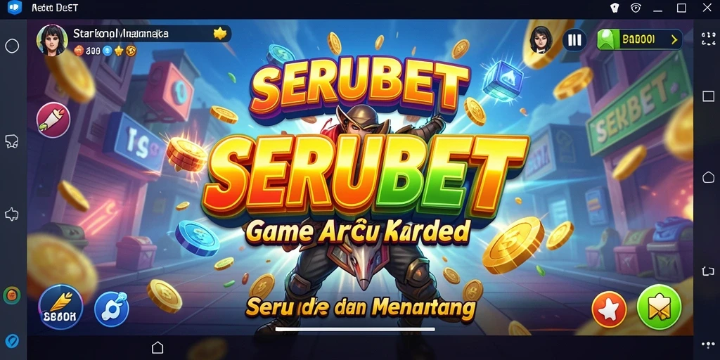 Tampilan gamplay seru dan penuh tantangan di SERUBET.