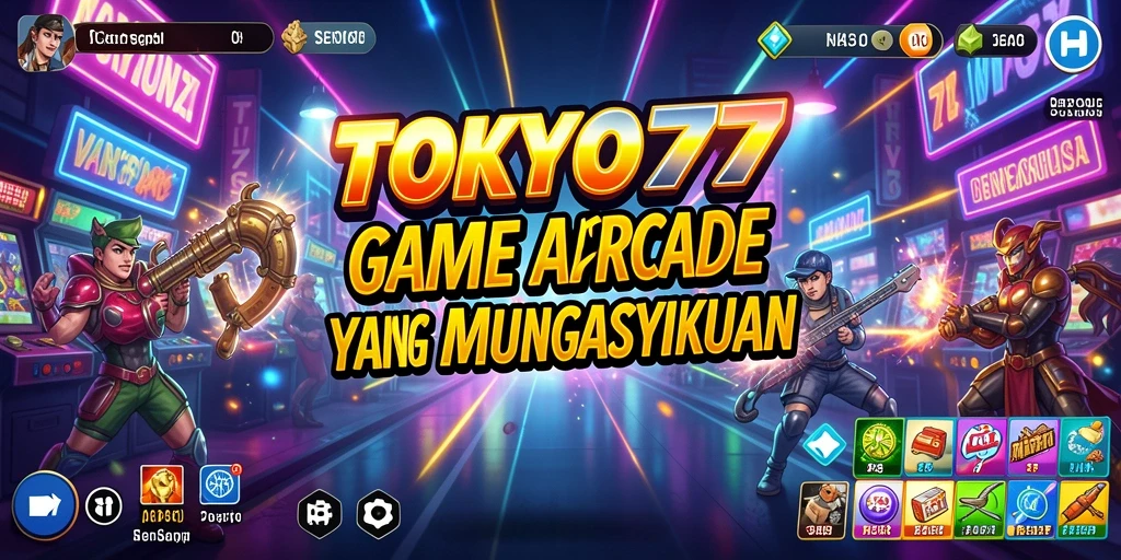 Tampilan menarik gameplay TOKYO77 yang penuh aksi dan tantangan.